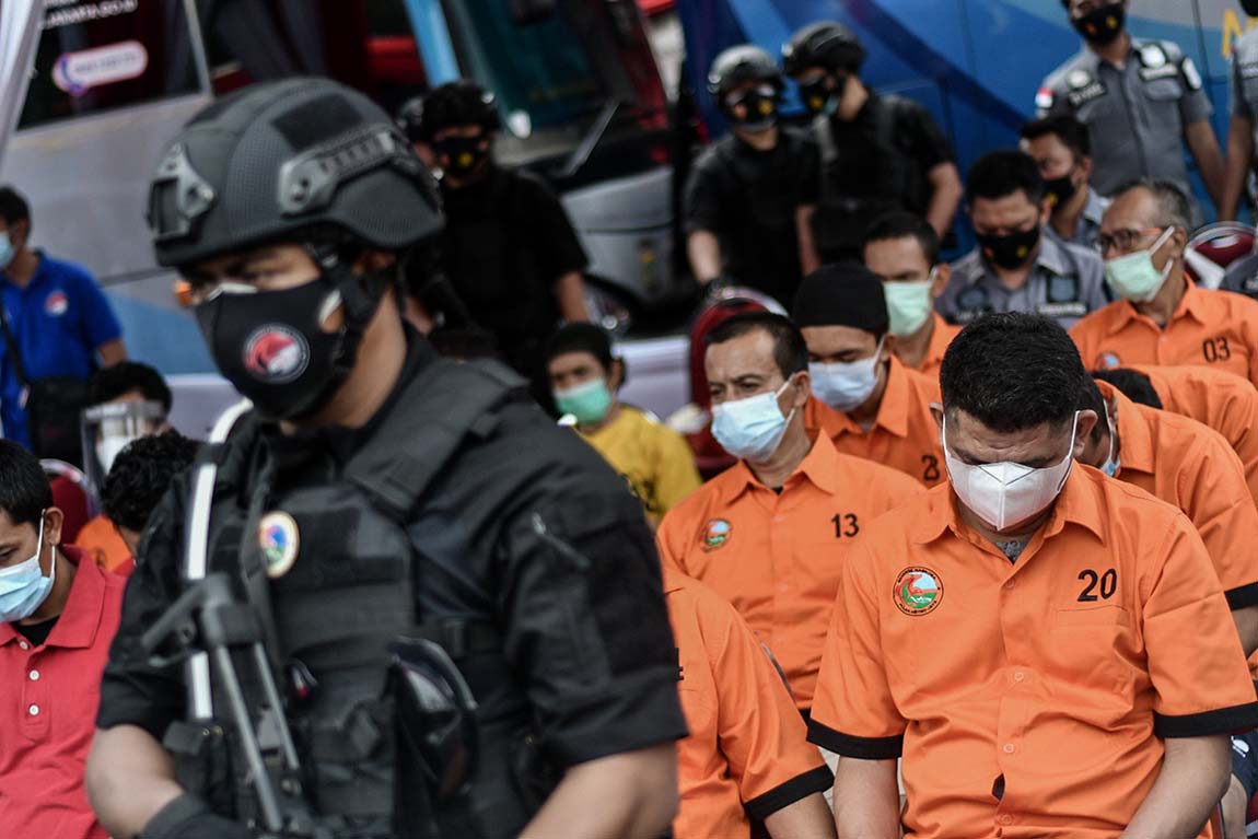 Pemusnahan Hasil Pengungkapan Kasus Narkotika