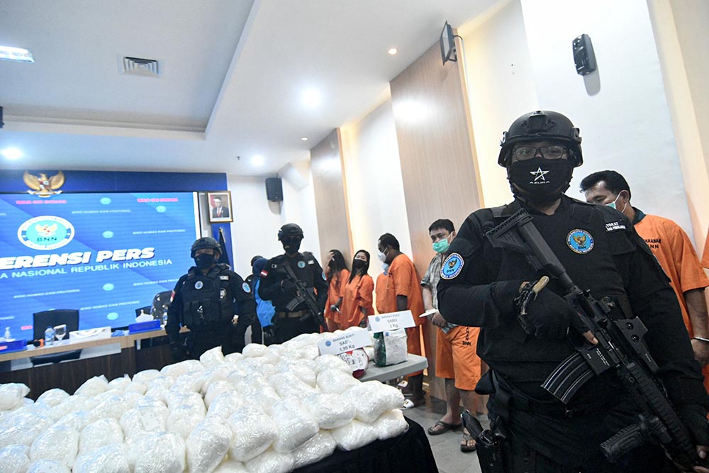 BNN dan Bakamla Gagalkan Peredaran 466,19 Kilogram Sabu