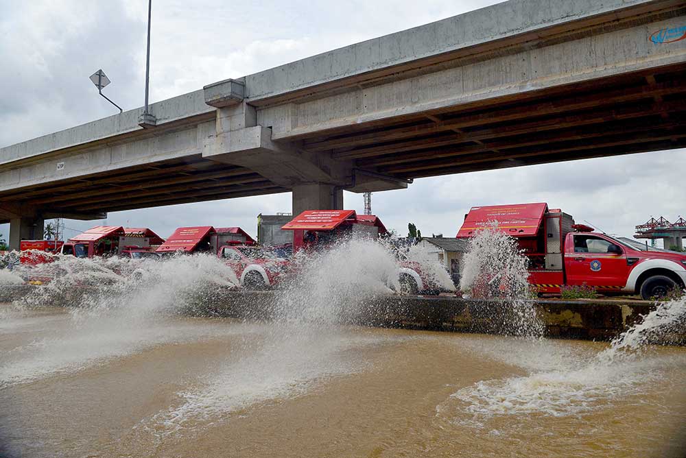 Penyedotan Banjir di Cipinang Melayu