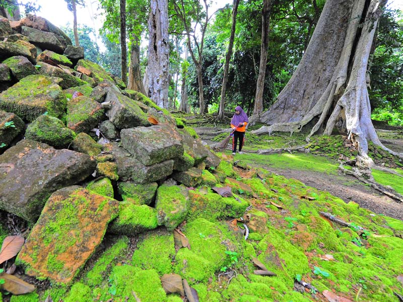 Perawatan Situs Candi Koto Mahligai