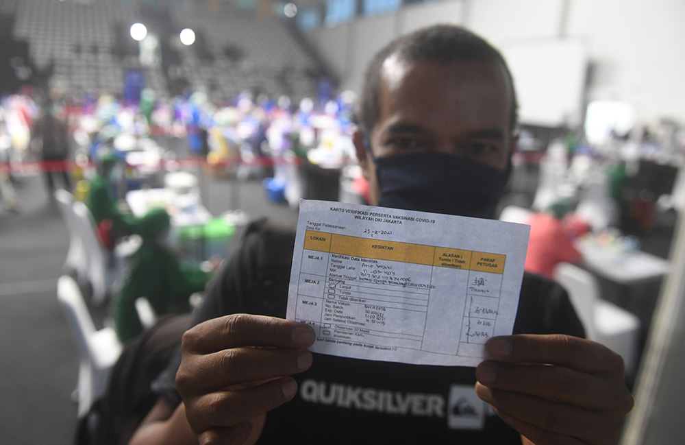 Vaksinasi Covid-19 Untuk Wartawan