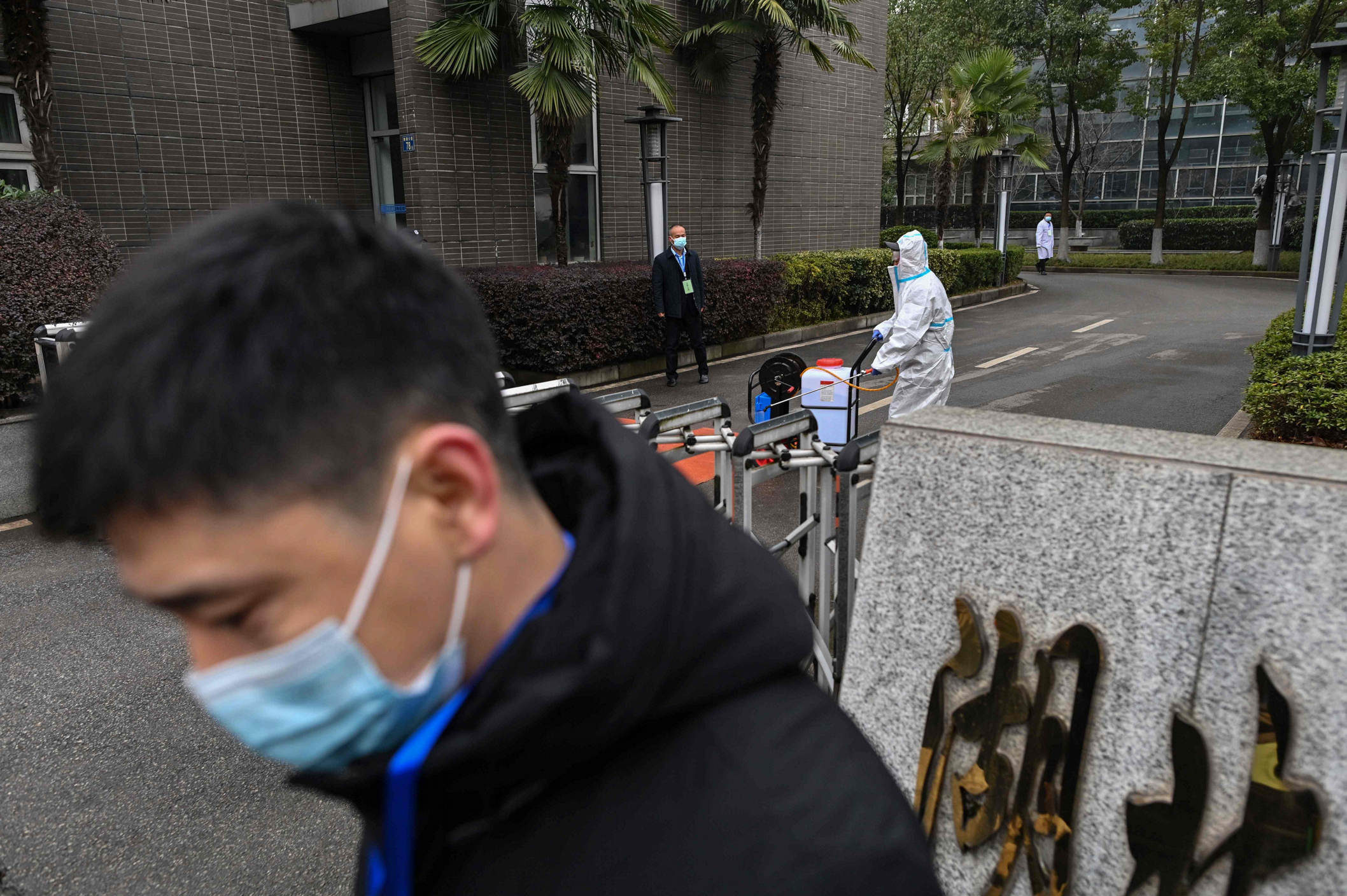 Tim Investigasi WHO Tiba di Pusat Pengendali Penyakit Hewan Hubei