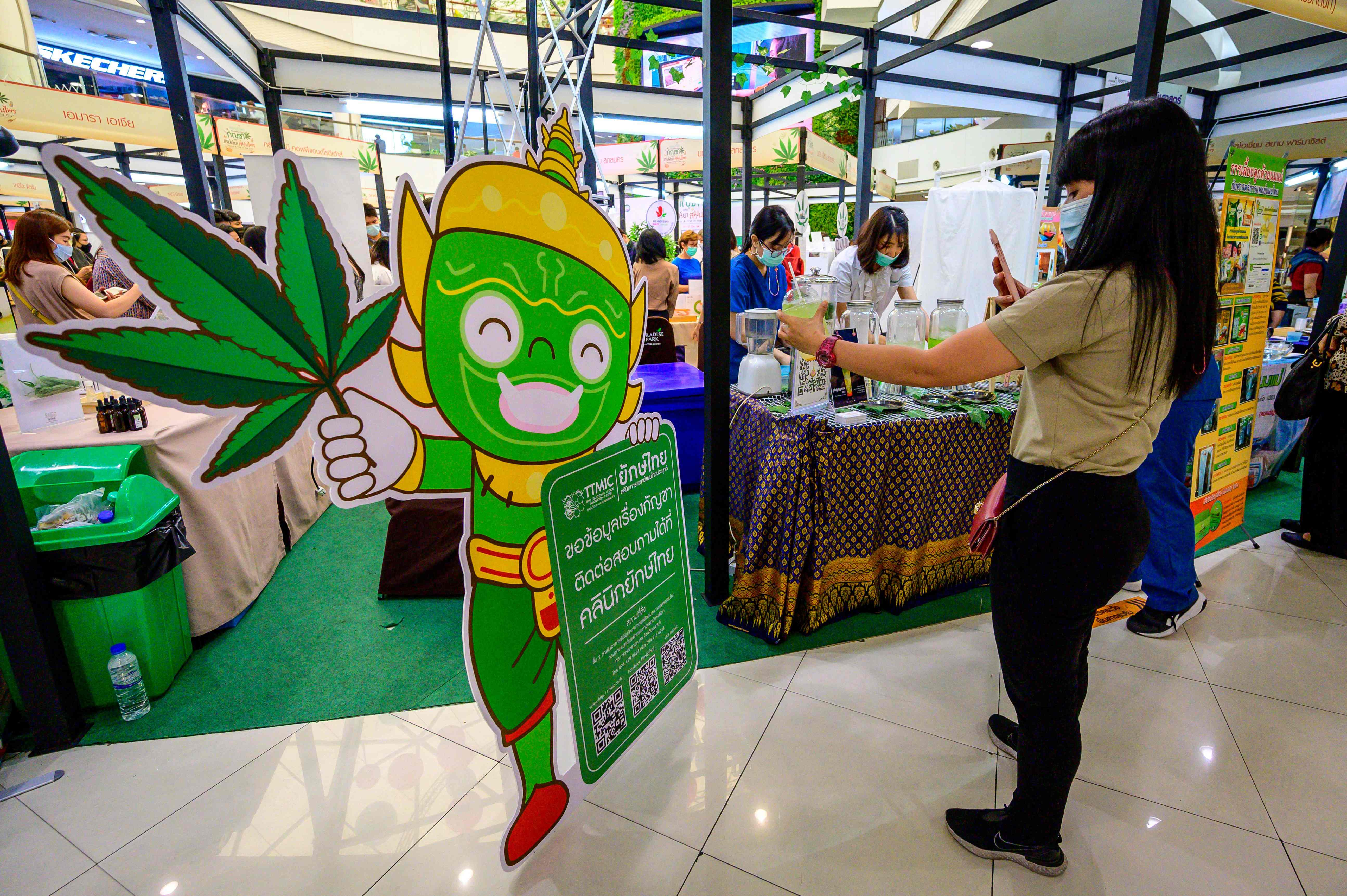 Pameran Ganja di Bangkok