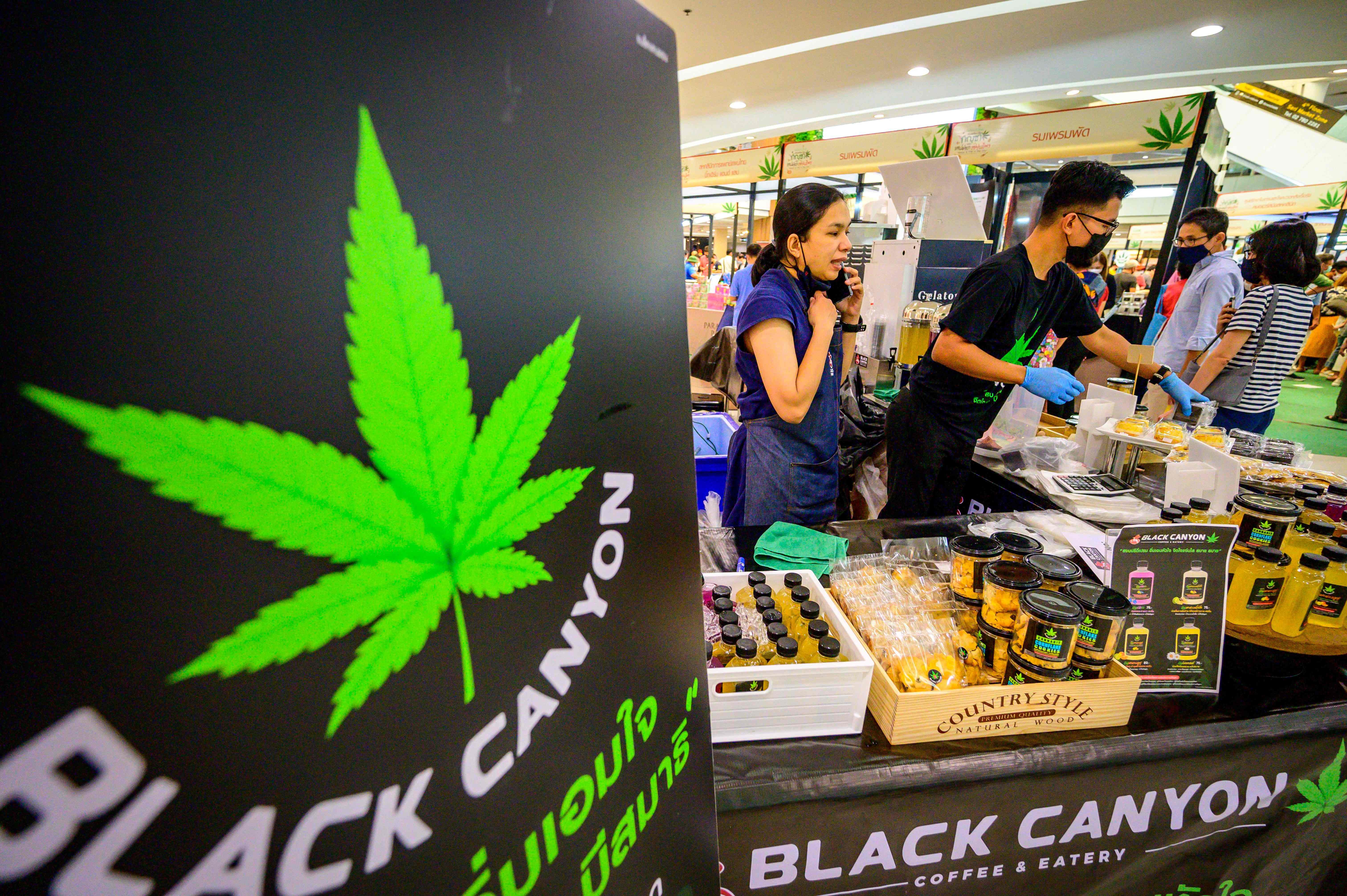 Pameran Ganja di Bangkok