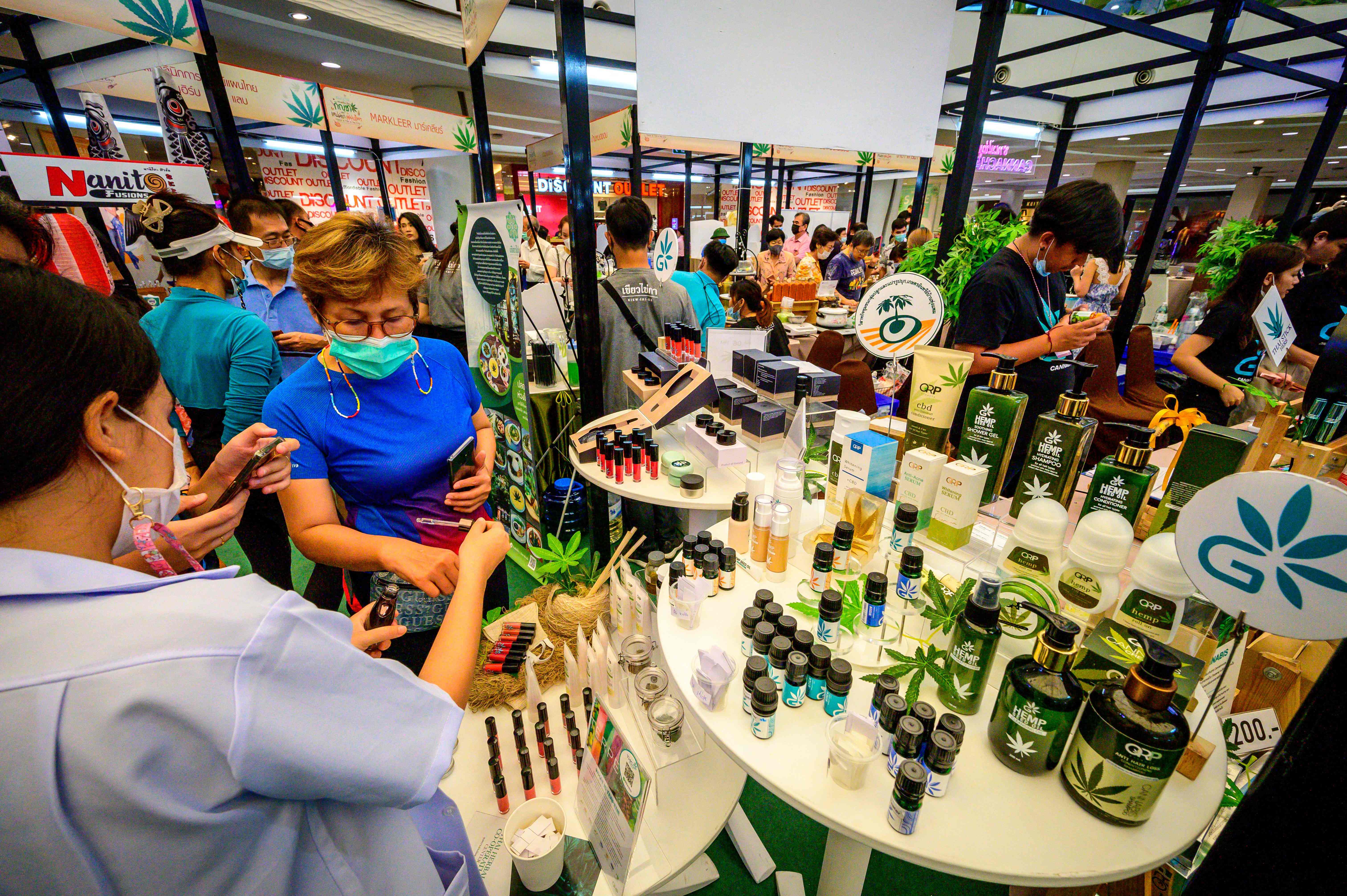 Pameran Ganja di Bangkok