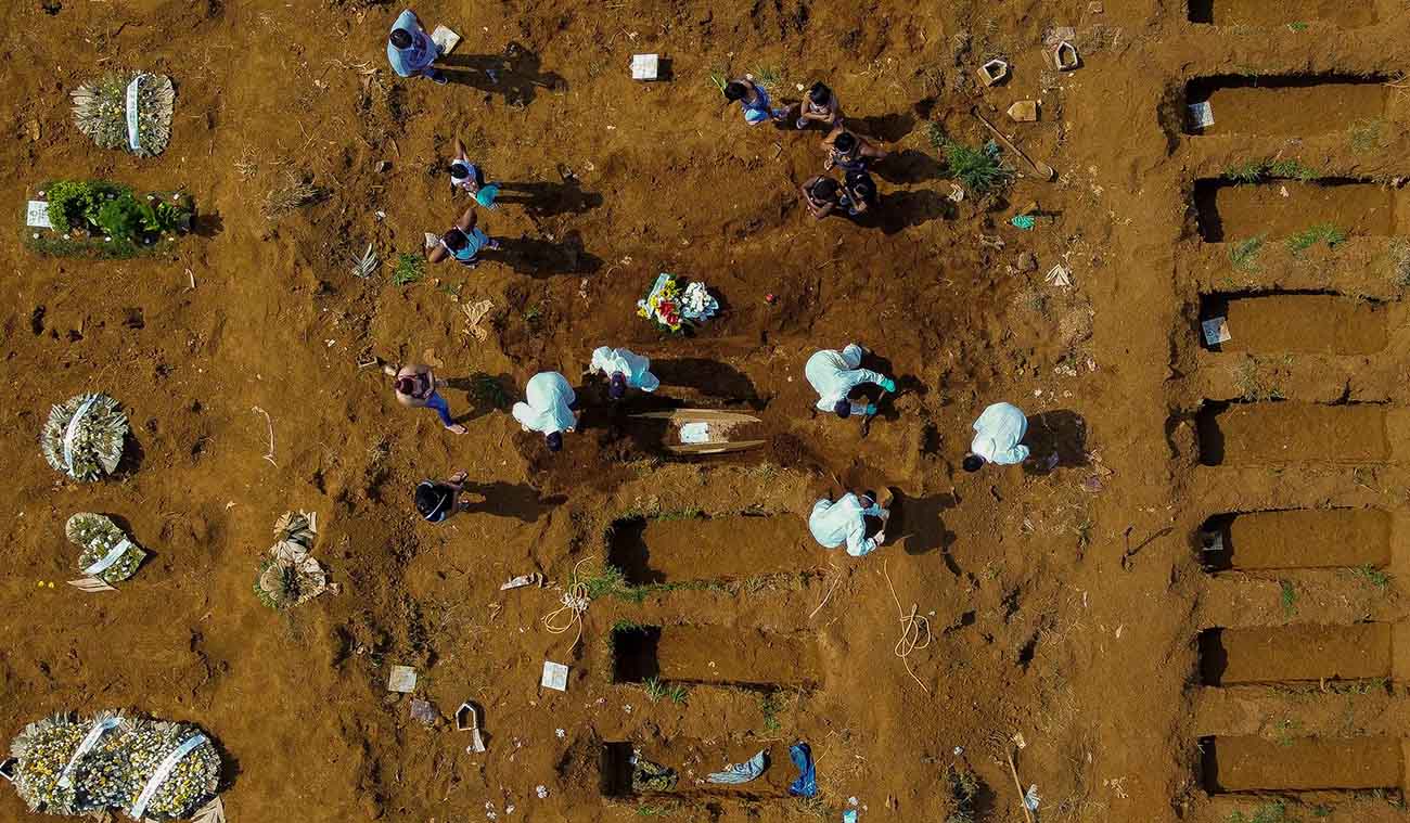  3.251 kematian karena Covid-19 dalam 24 jam di Brasil