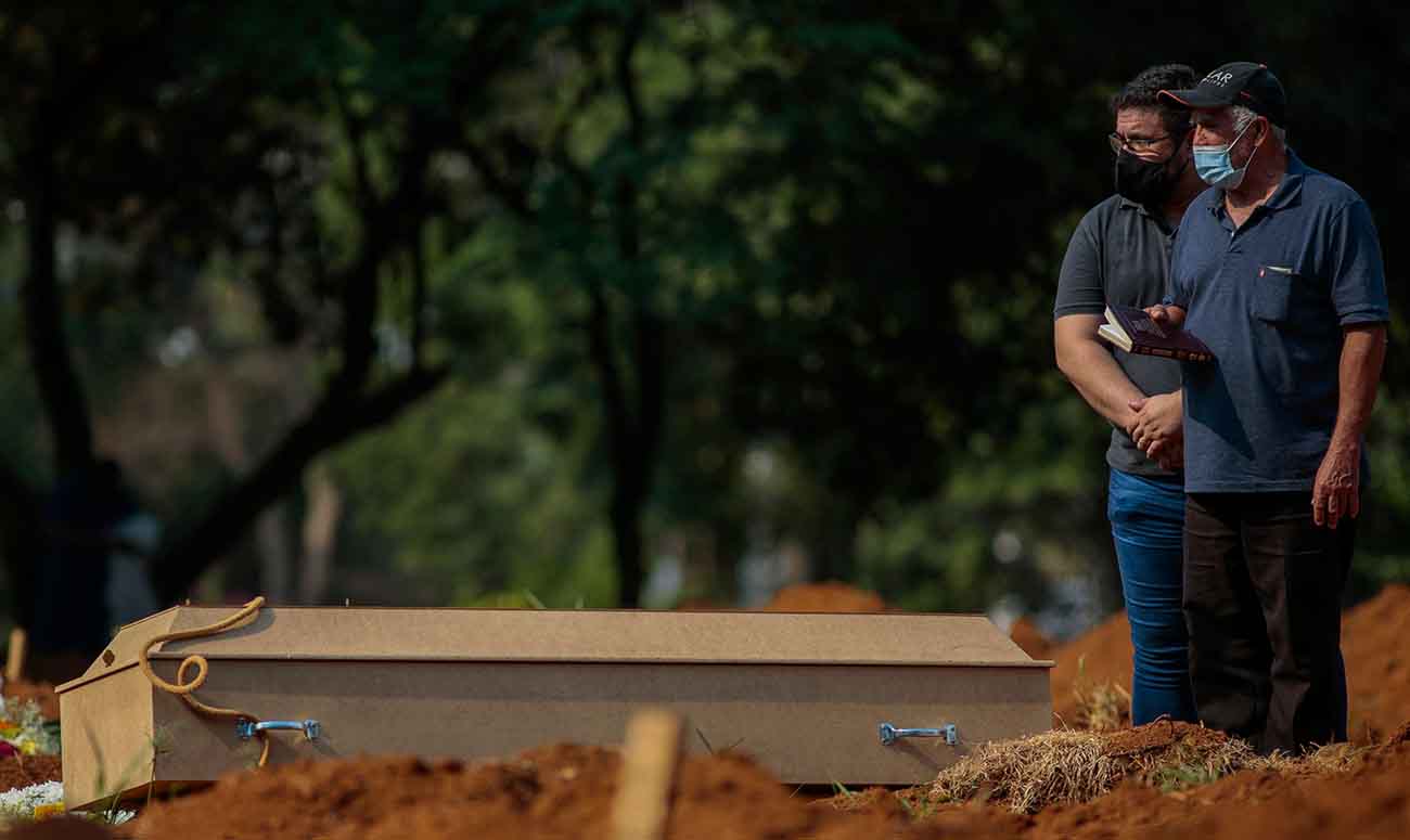  3.251 kematian karena Covid-19 dalam 24 jam di Brasil