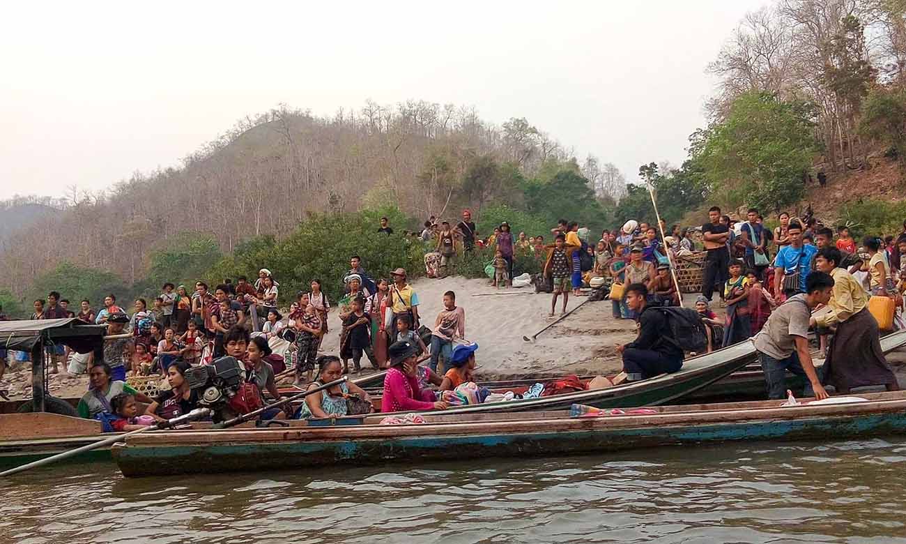 Serangan Udara Militer Myanmar
