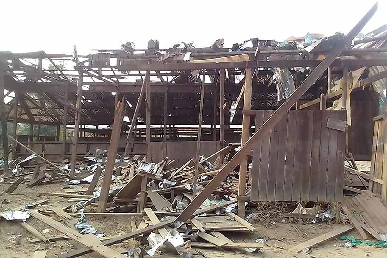 Serangan Udara Militer Myanmar