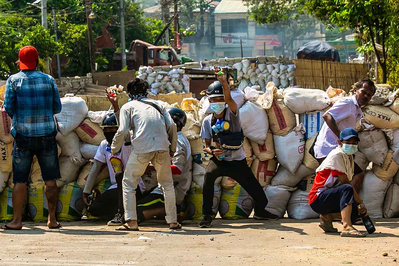 164 Orang Tewas, Junta Myanmar Salahkan Demonstran