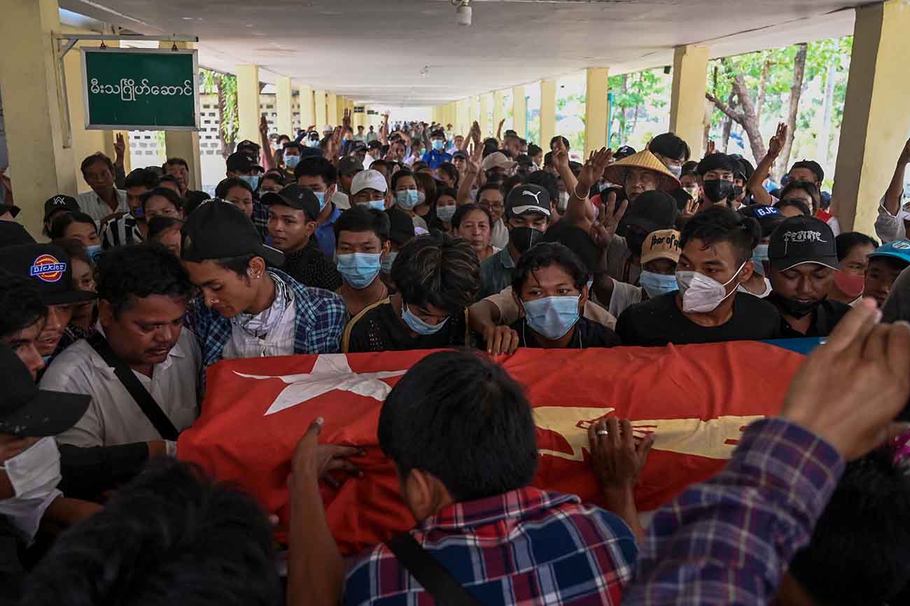 164 Orang Tewas, Junta Myanmar Salahkan Demonstran