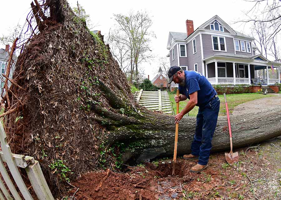 Tornado Porak Porandakan Rumah Warga di Georgia