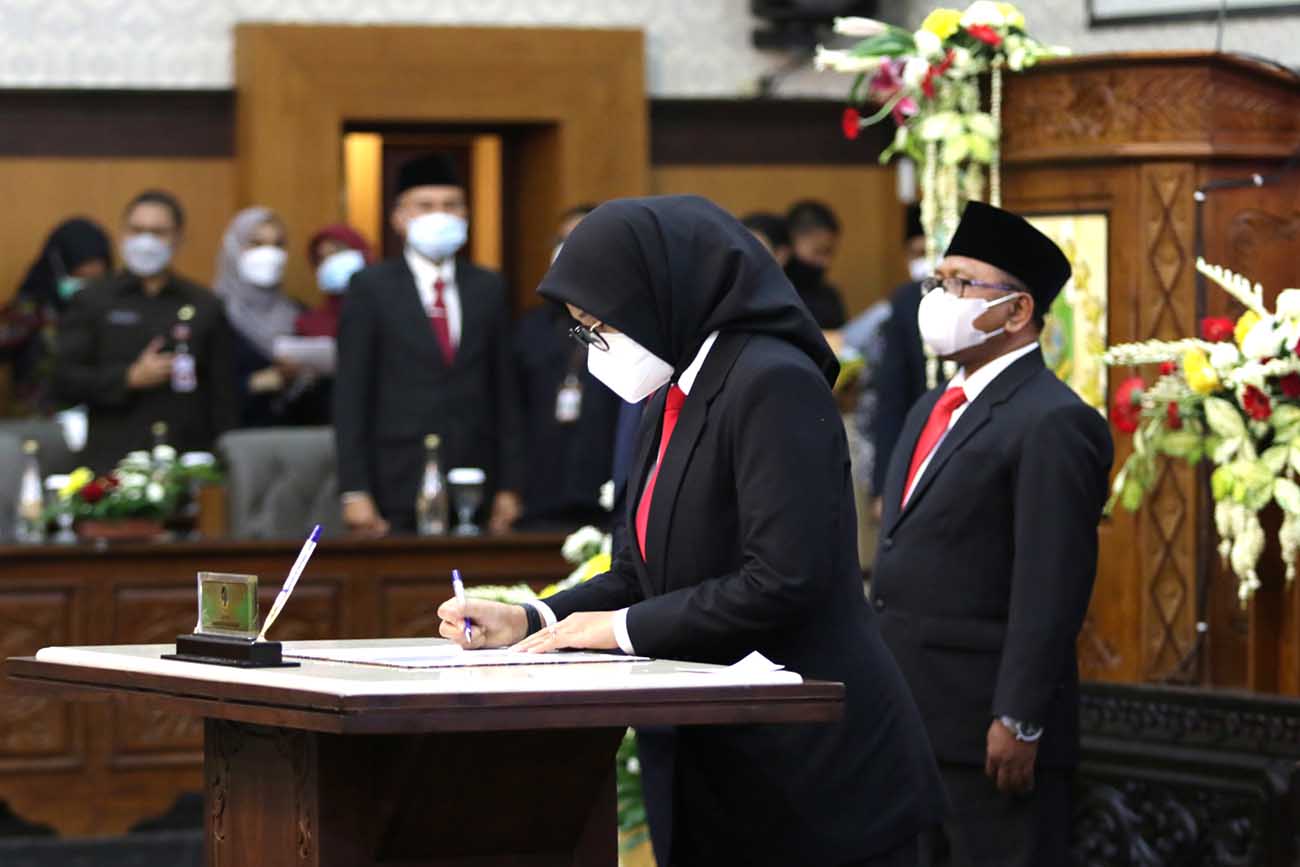 Sertijab Bupati dan Wakil Bupati Banyuwangi