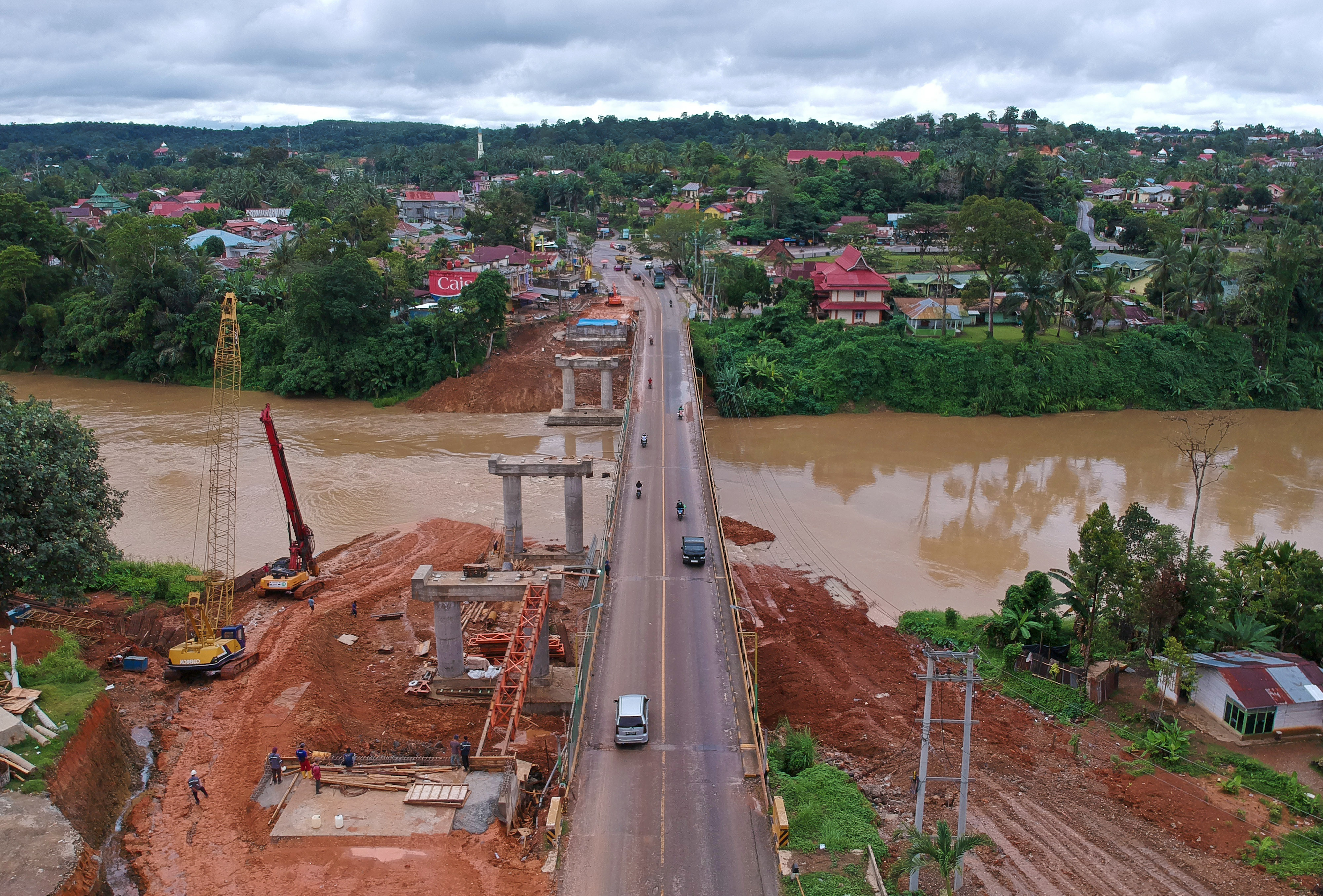 Pembangunan Jembatan Jalan Lintas Sumatra