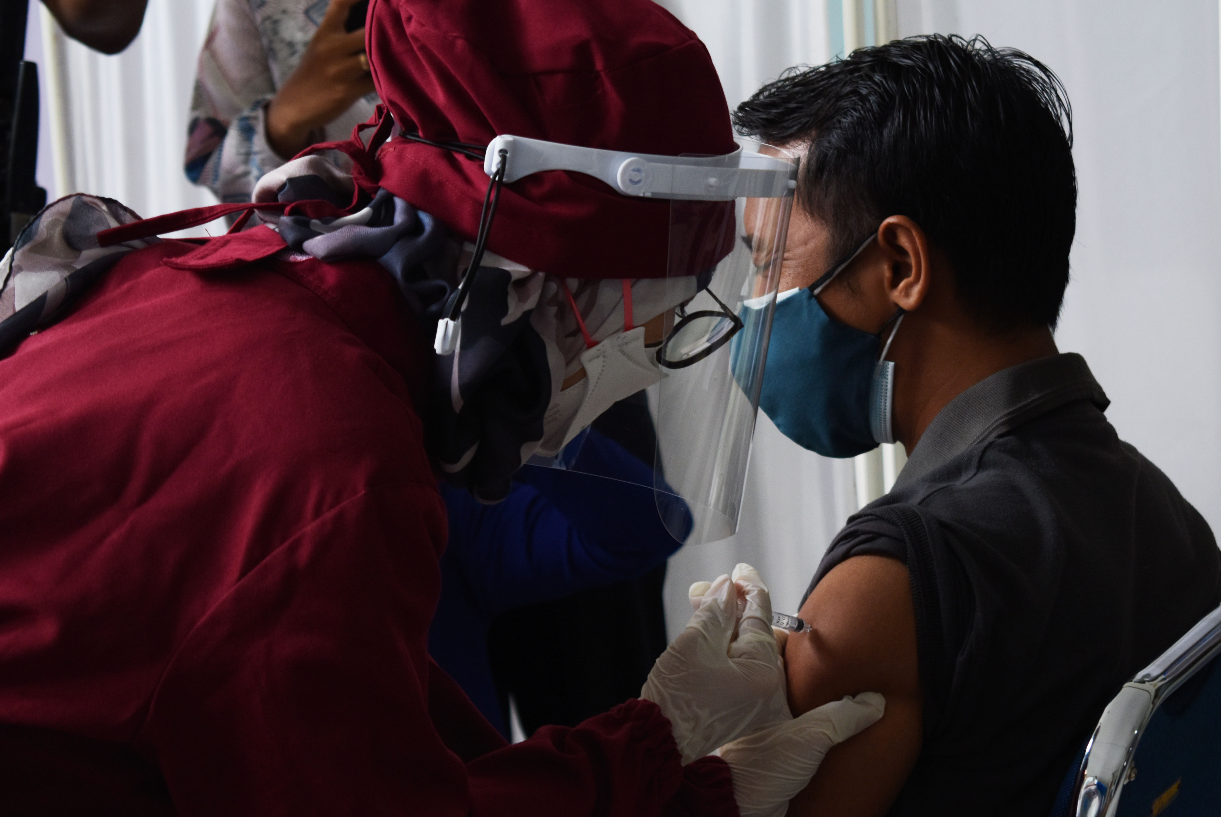 Vaksinasi Covid-19 Wartawan Madiun