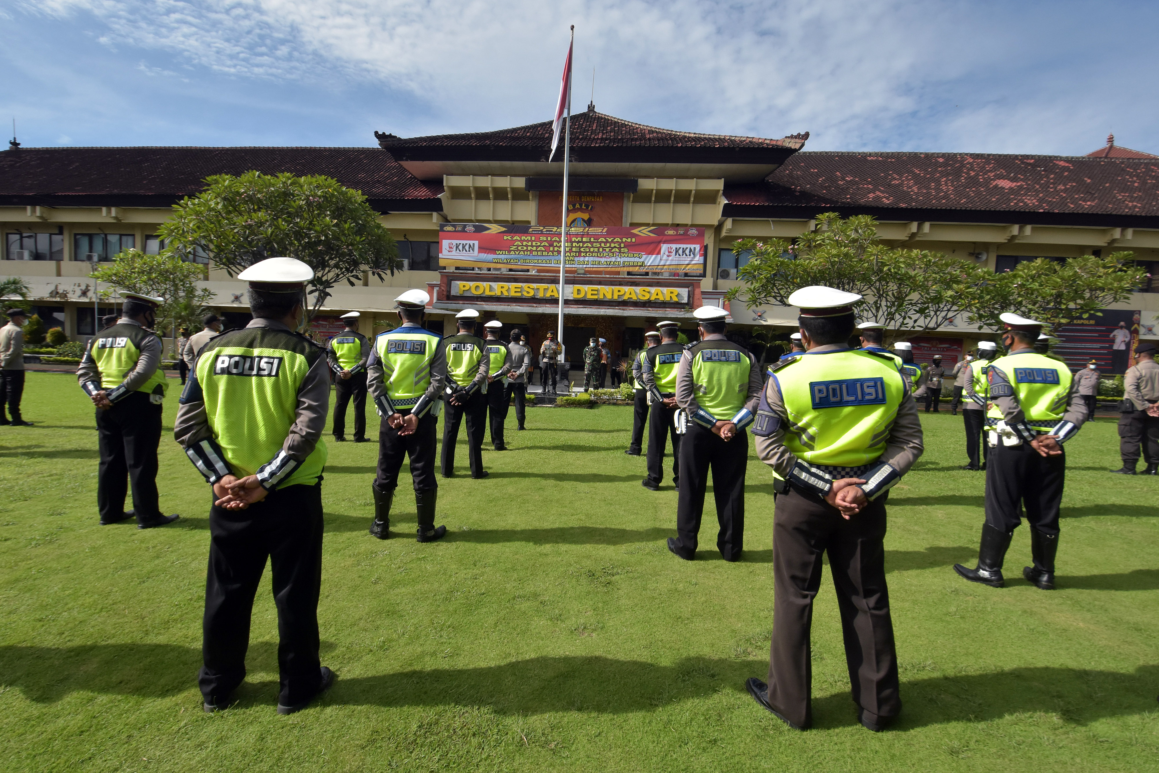 Apel Pengamanan Hari Raya di Bali