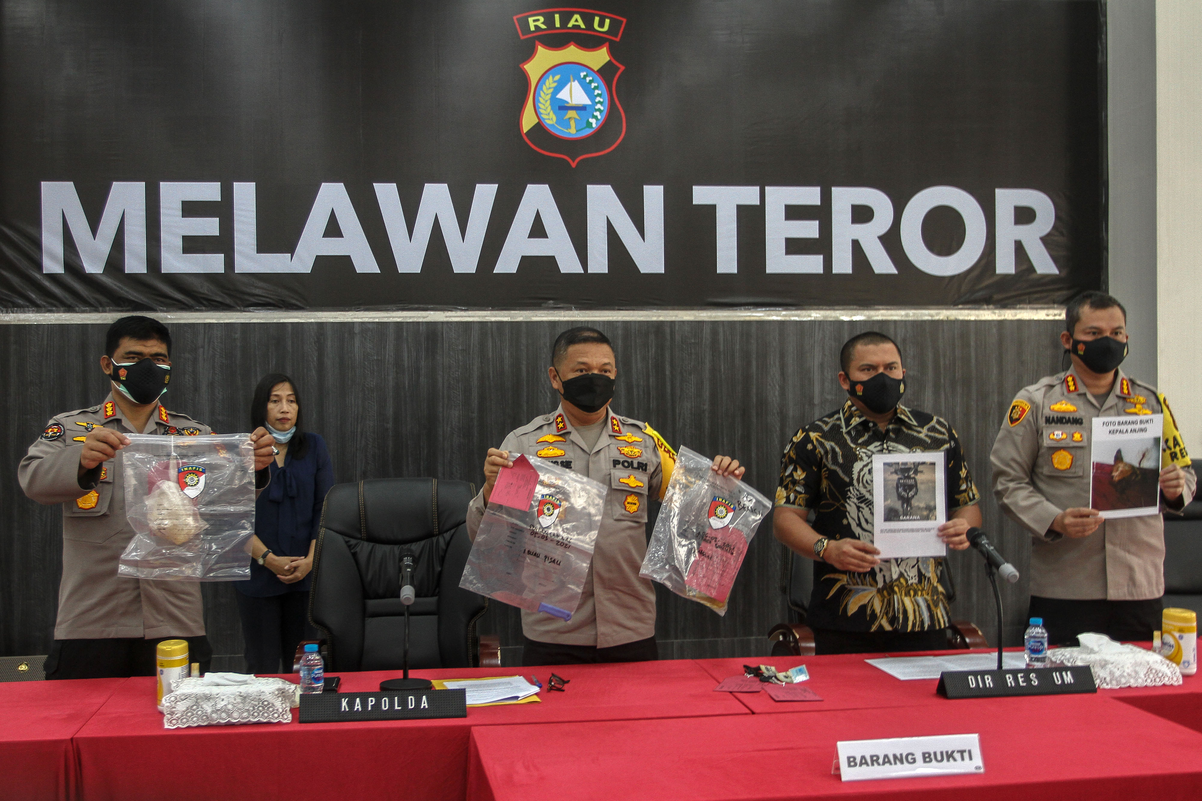 Kasus Teror di Pekanbaru