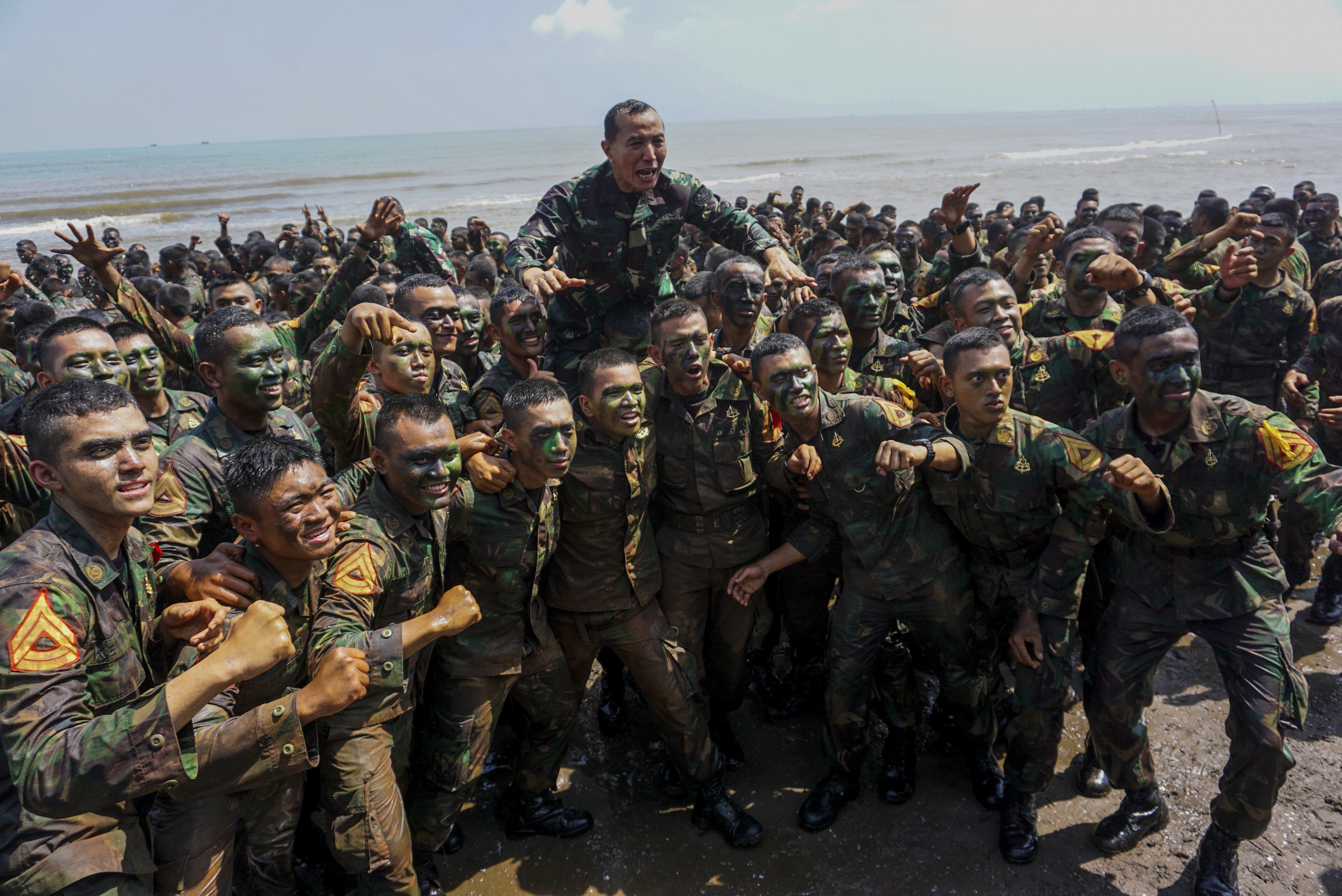 Penyematan Brevet Pramuka Yudha Taruna Akmil