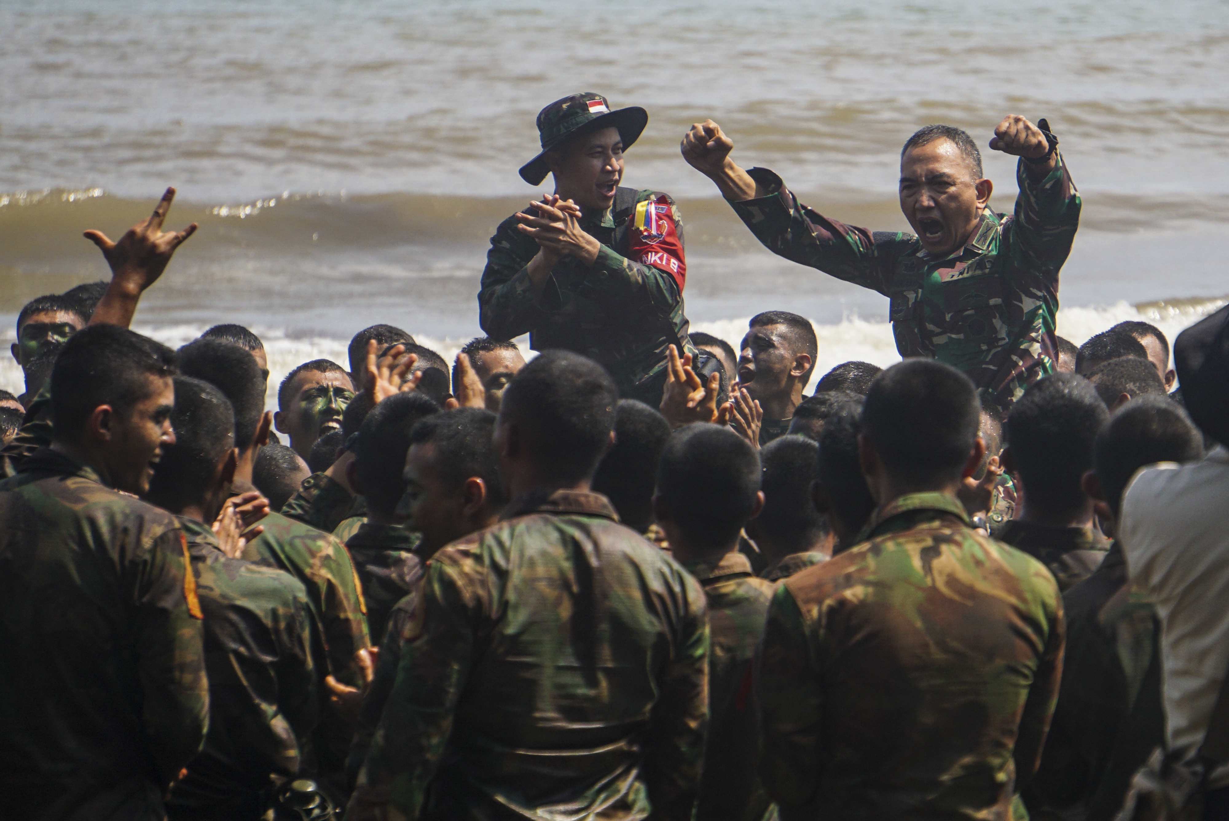 Penyematan Brevet Pramuka Yudha Taruna Akmil