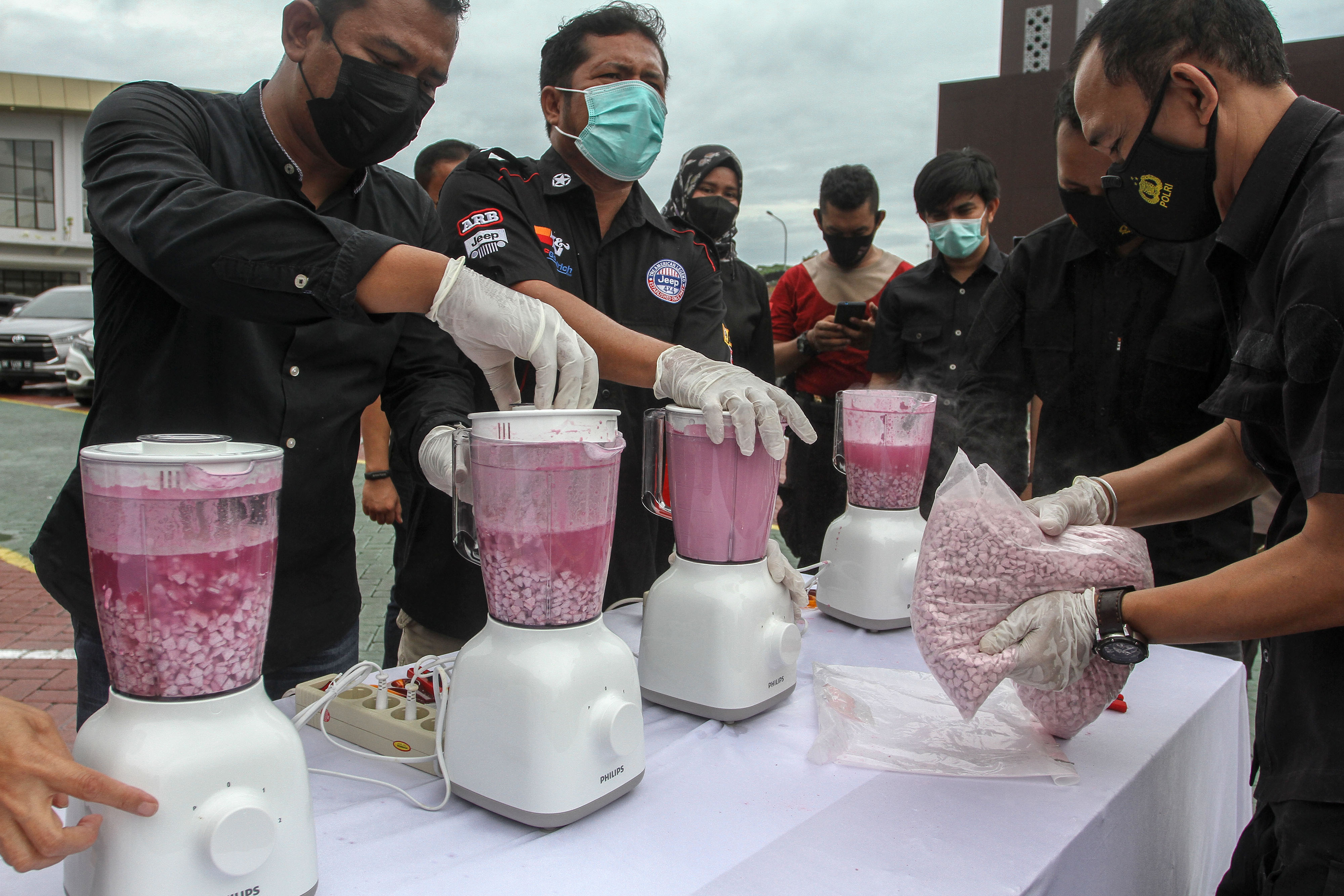 Pemusnahan Barang Bukti Narkoba