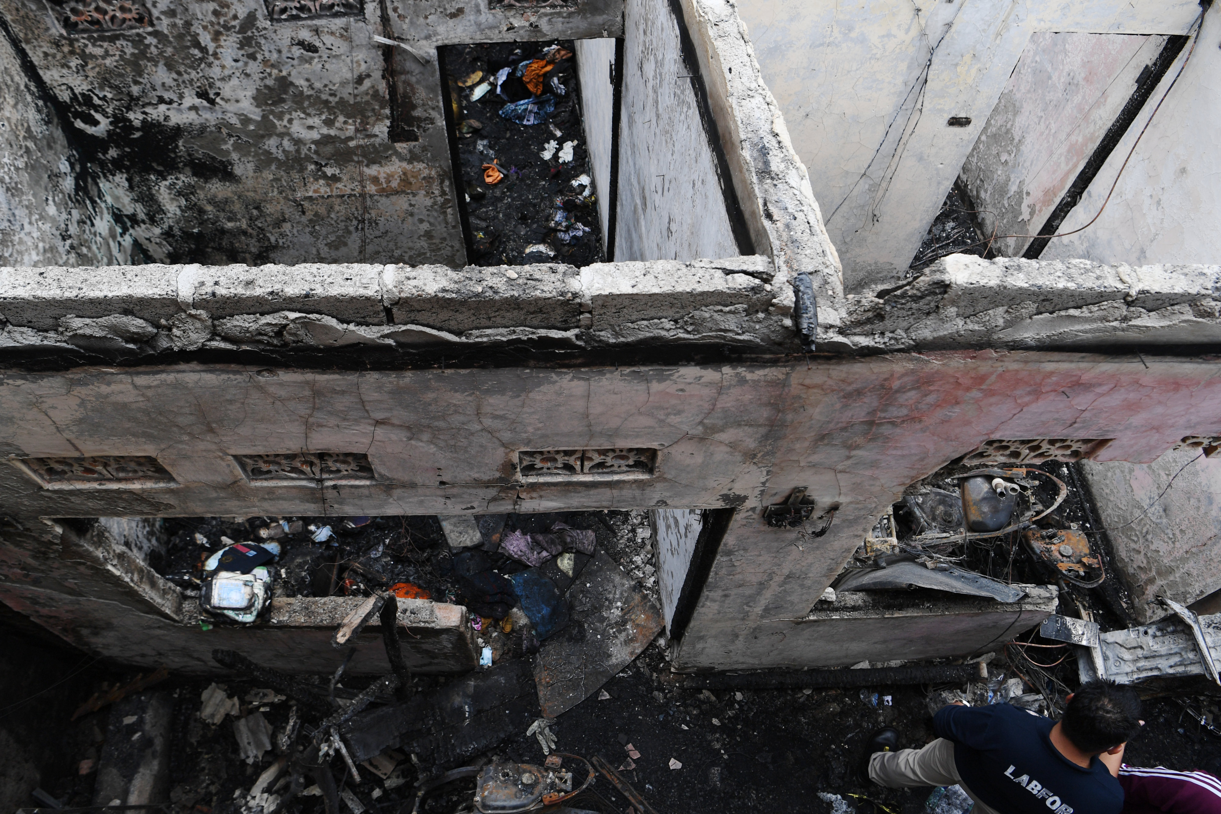 Rumah Kontrakan Terbakar, 10 Orang Tewas