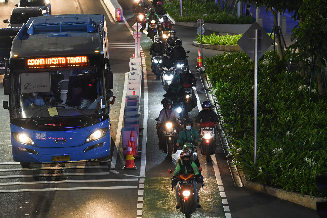 Jalur Khusus Sepeda Permanen