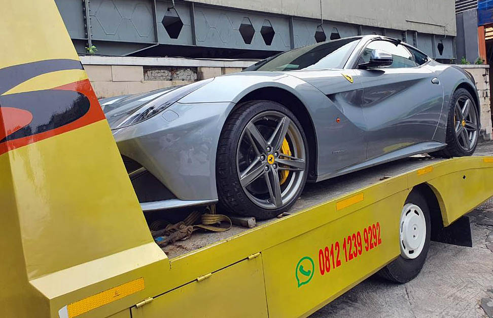 Pemindahan Barang Bukti Mobil Ferrari Dalam Kasus Asabri