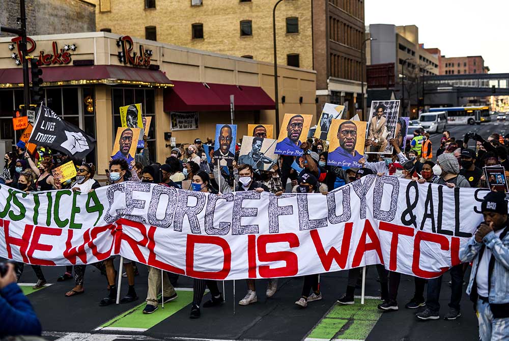 Sidang Kematian George Floyd, Warga Kembali Turun ke Jalan 