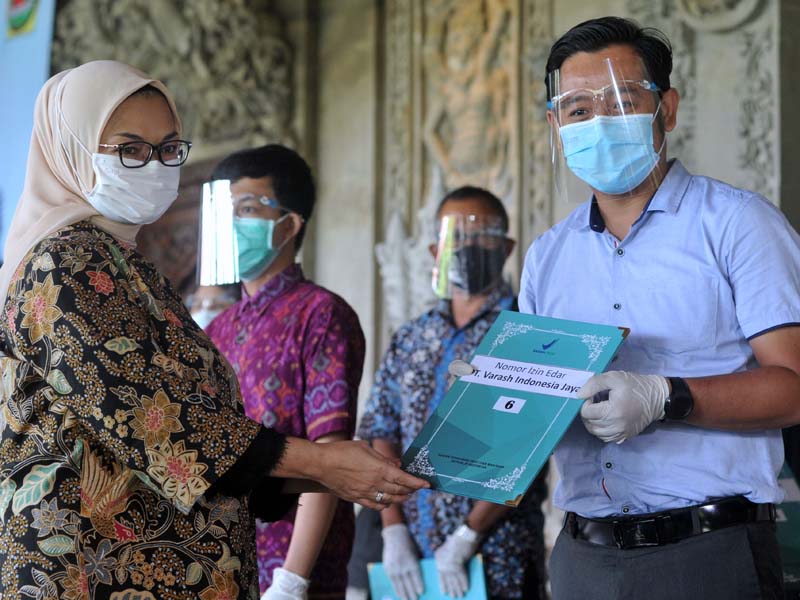 Penyerahan Nomor Izin Edar UMKM