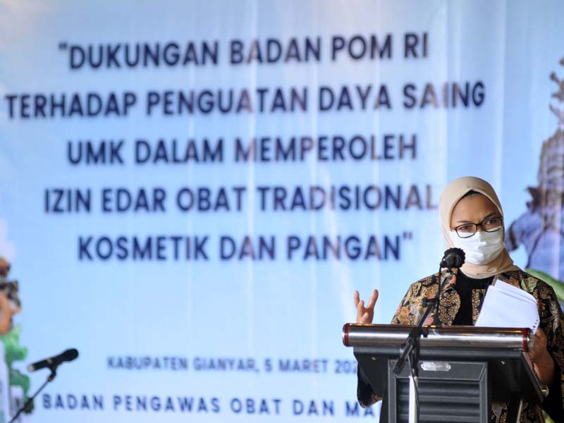 Penyerahan Nomor Izin Edar UMKM