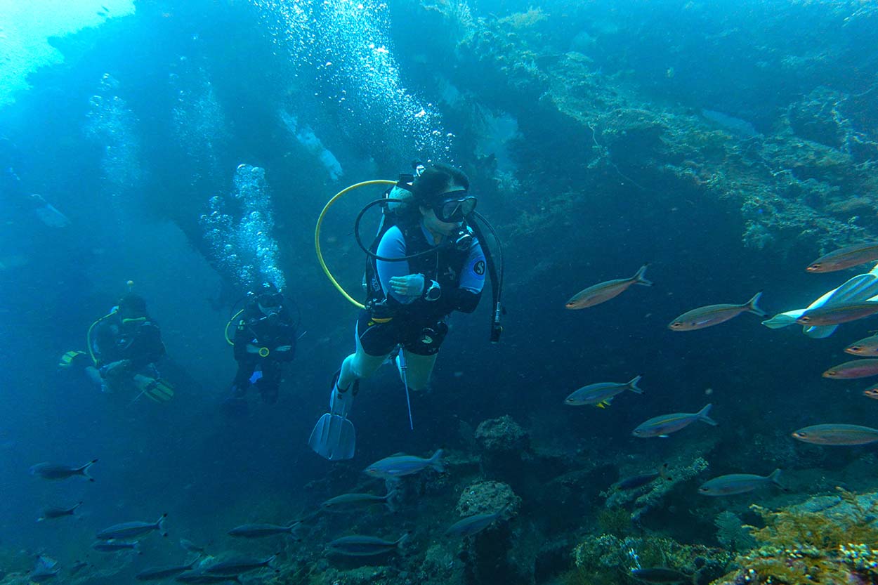 Bangkai Kapal Peninggalan Perang Dunia II