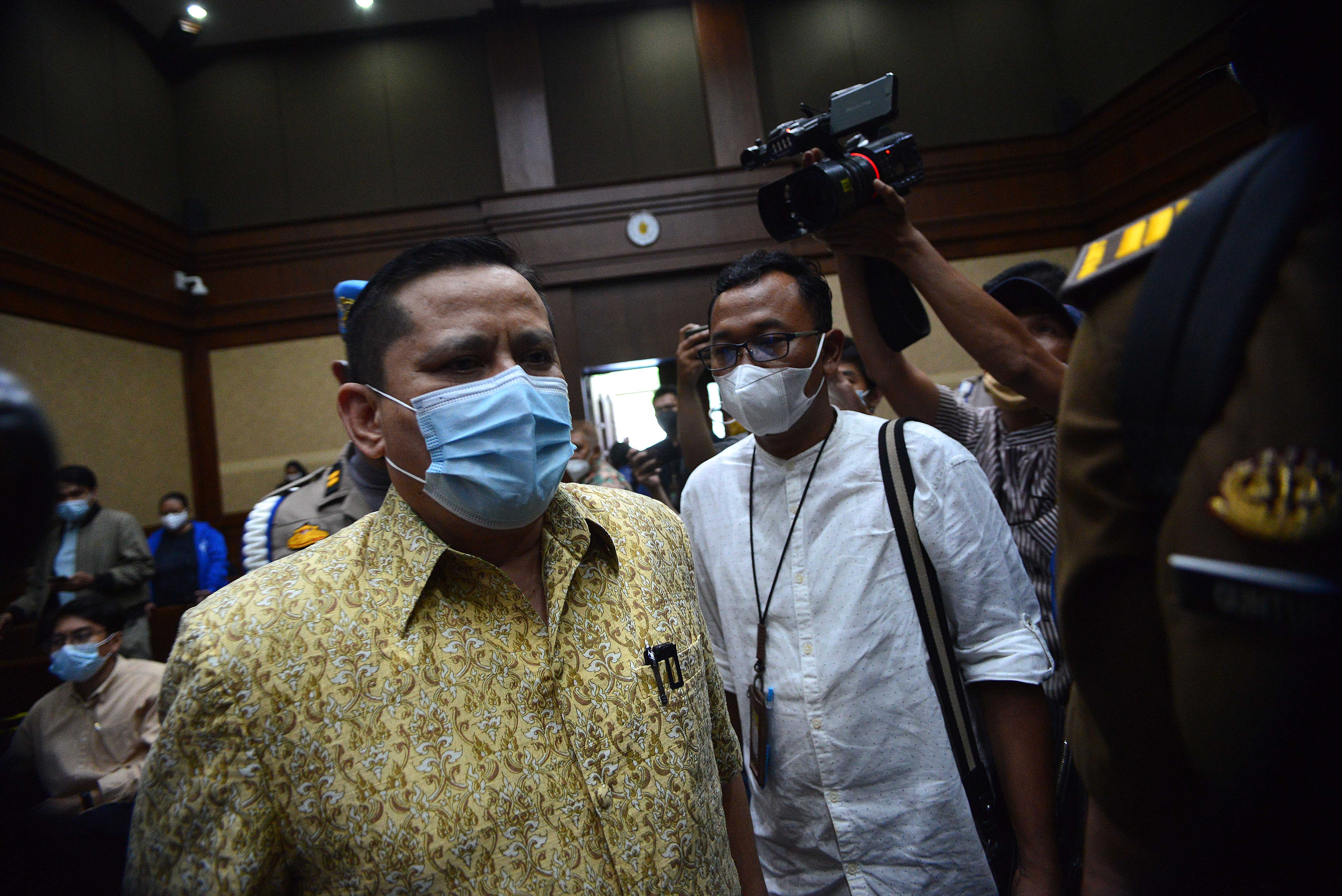 Napoleon Divonis 4 Tahun Penjara