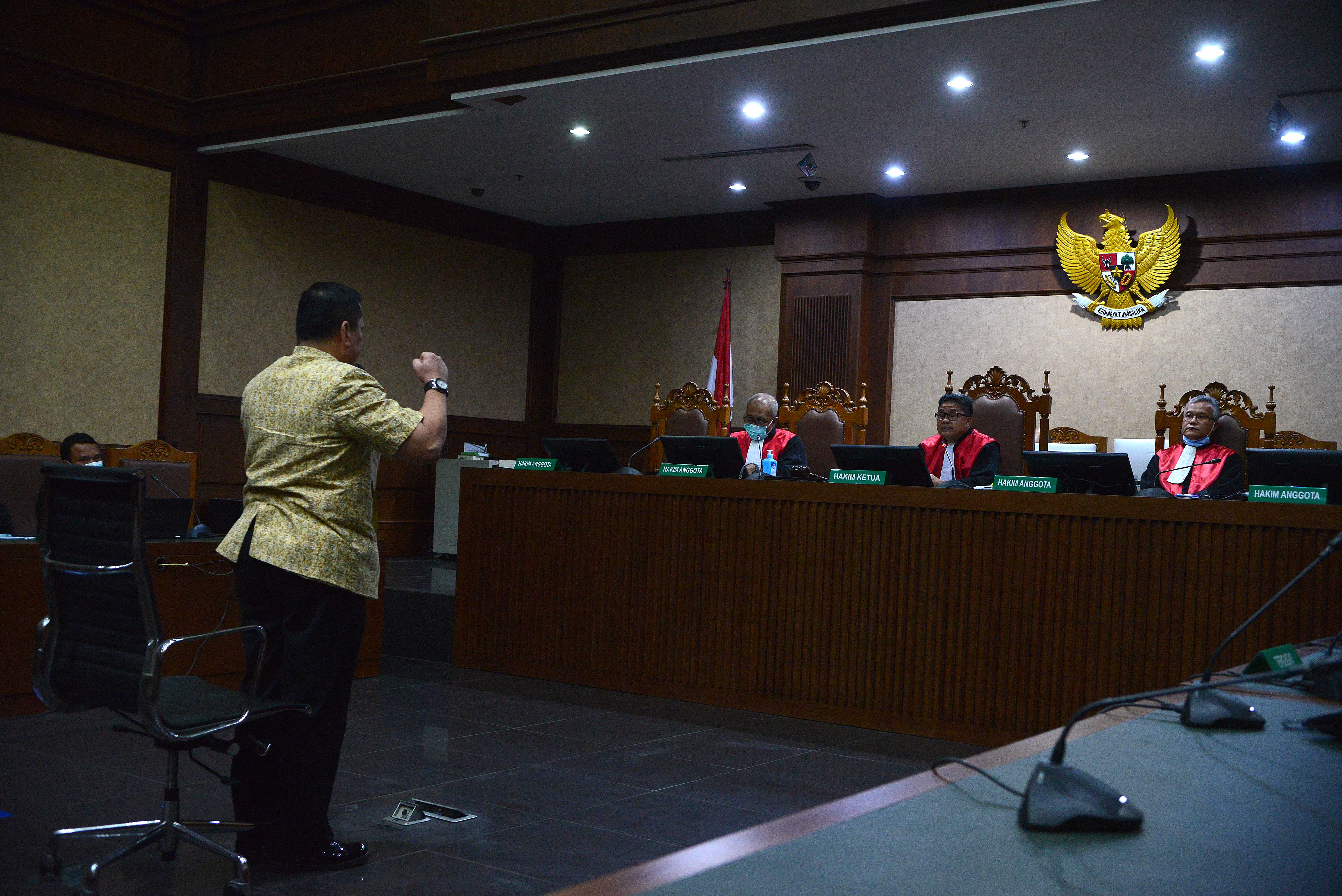 Napoleon Divonis 4 Tahun Penjara