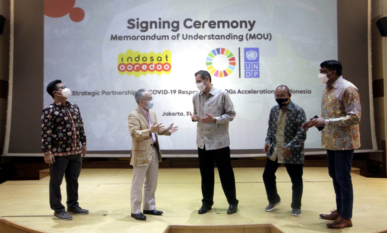 UNDP Gandeng Indosat Ooredoo