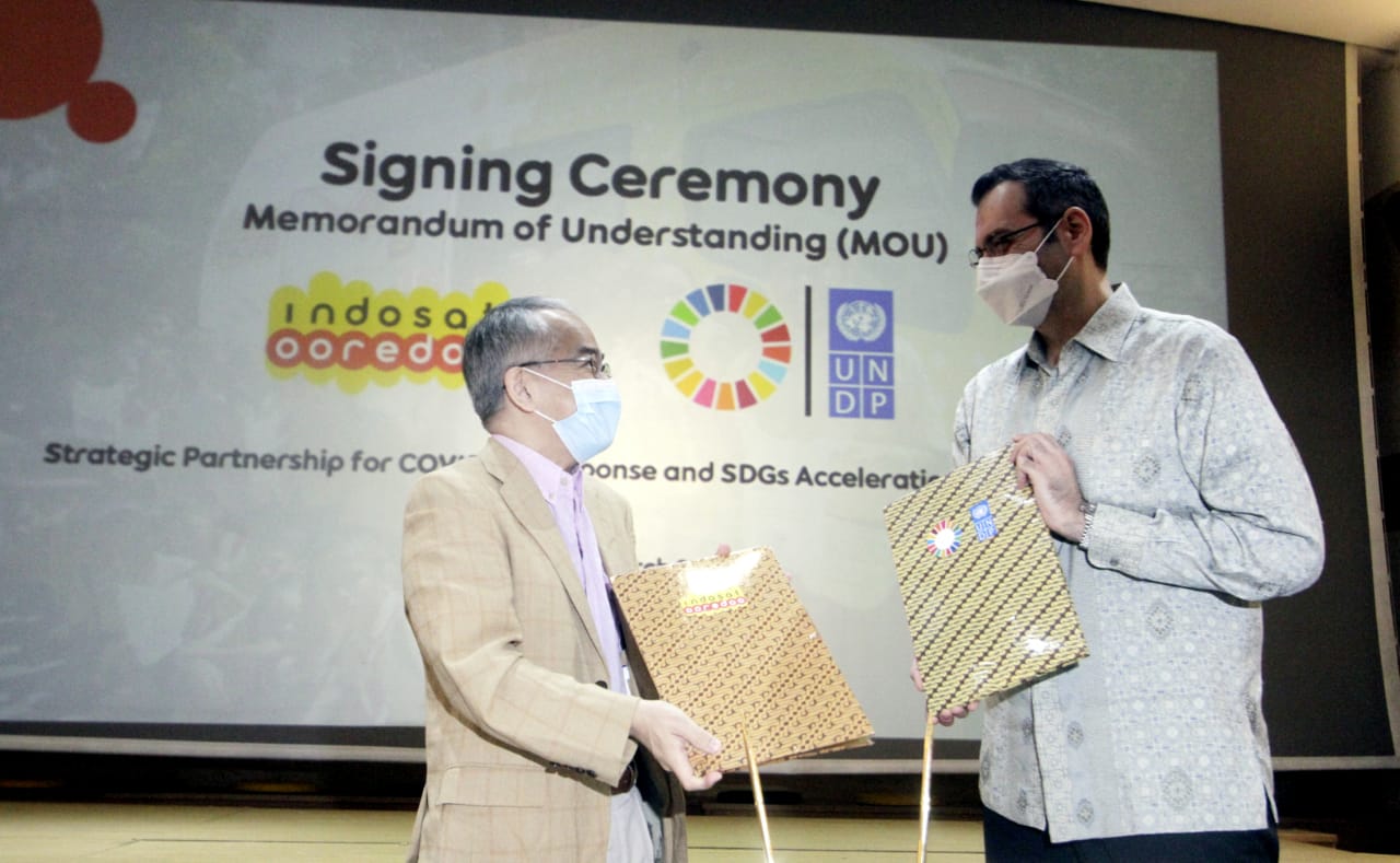 UNDP Gandeng Indosat Ooredoo