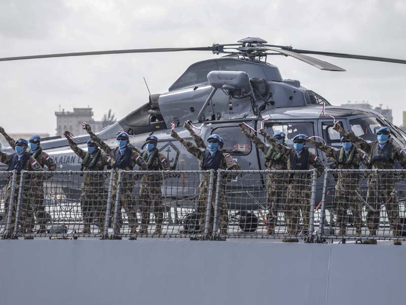 Pelepasan Satgas Marine Task Force