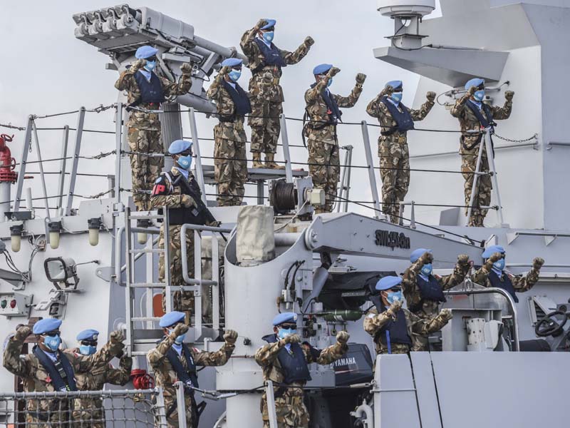 Pelepasan Satgas Marine Task Force