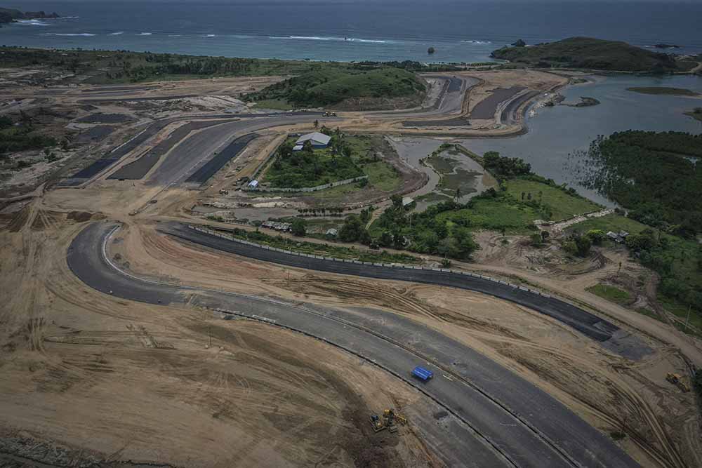 Progres Pembangunan Lintasan Sirkuit MotoGP 