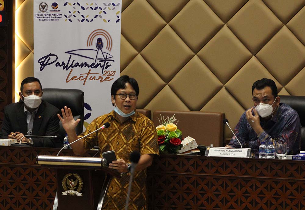 Frasksi NasDem Selenggarakan Parliament’s Lecture