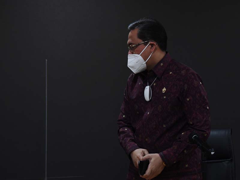 Ketua Umum PP PBSI Berikan Keterangan