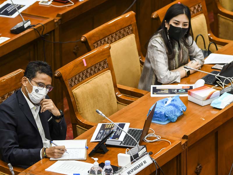 Raker Kemenparekraf Dengan Komisi X DPR