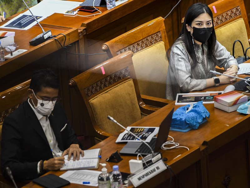 Raker Kemenparekraf Dengan Komisi X DPR