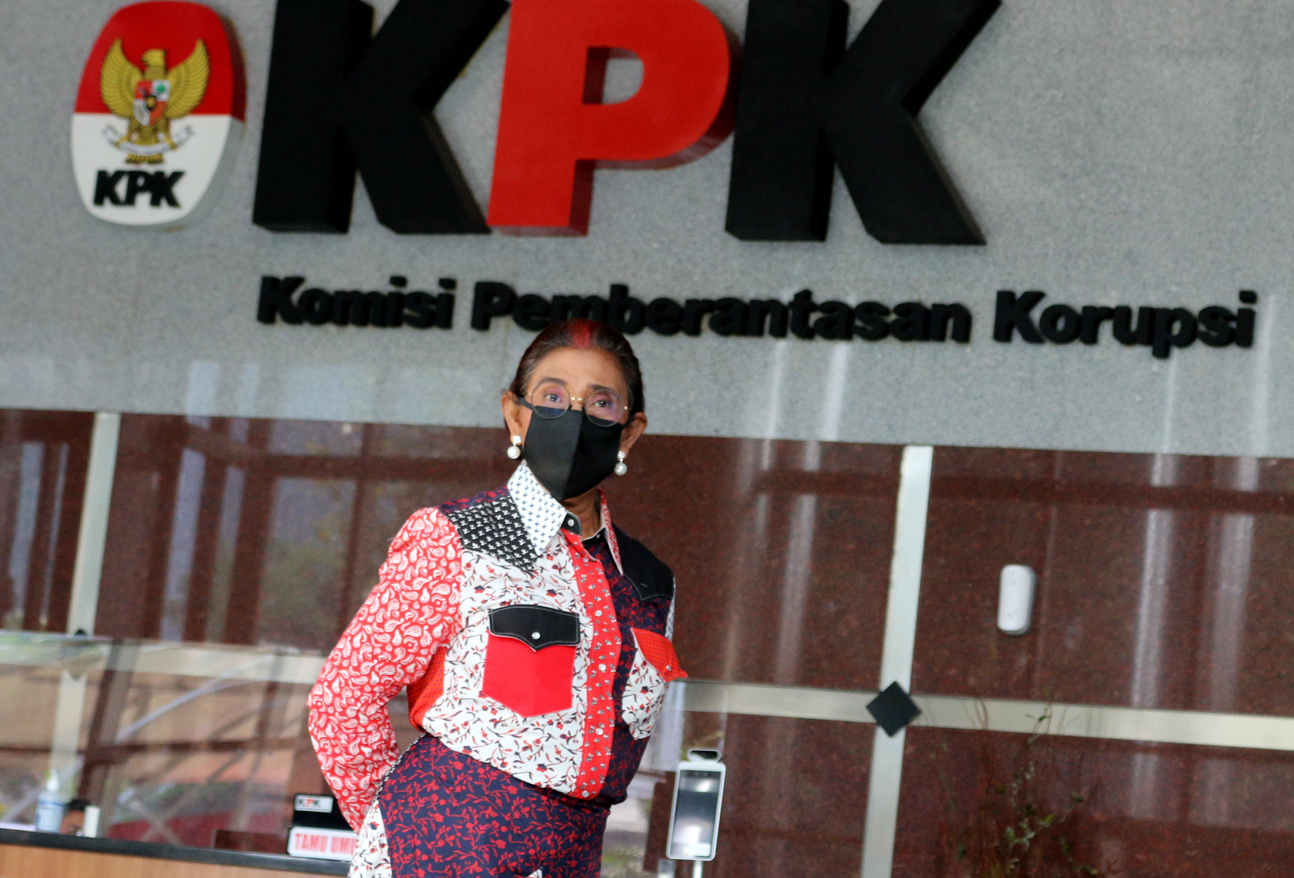 Susi Pudjiastuti Sambangi KPK