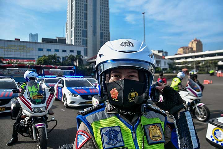 Polda Metro Jaya Luncurkan Kamera Etle Mobile
