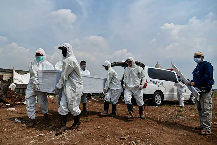 TPU Rorotan Mulai Difungsikan Untuk Korban Covid-19
