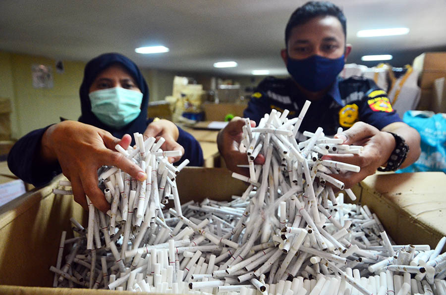Kasus Rokok Ilegal di Jawa Tengah Rugikan Negara Rp1,16 Miliar  