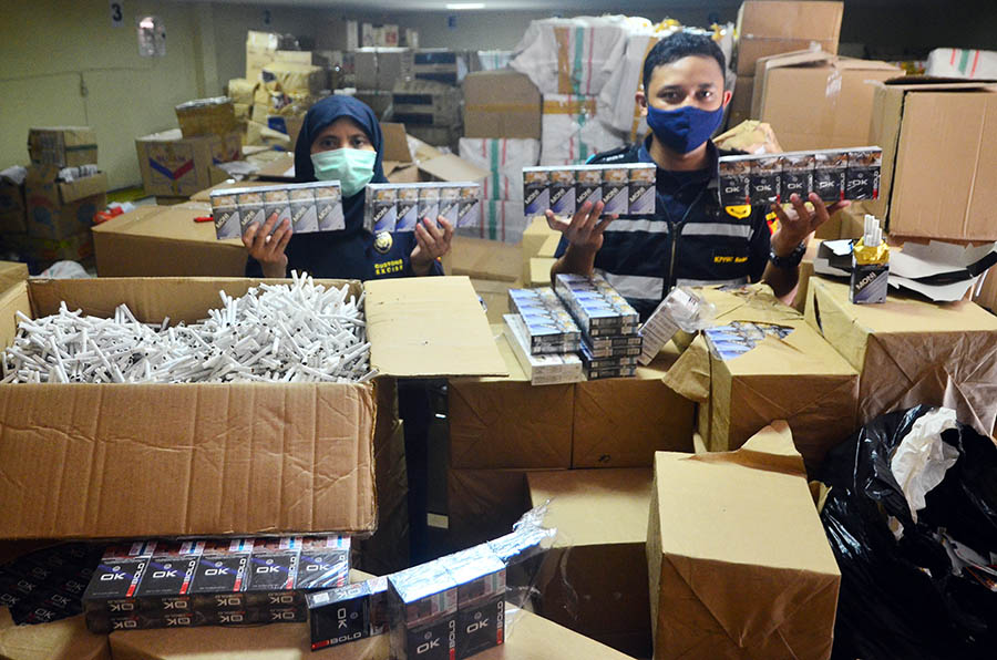 Kasus Rokok Ilegal di Jawa Tengah Rugikan Negara Rp1,16 Miliar  