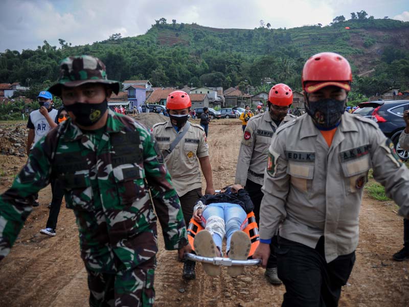 Simulasi Tanggap Bencana Di Kabupaten Bandung Barat