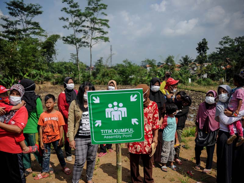Simulasi Tanggap Bencana Di Kabupaten Bandung Barat