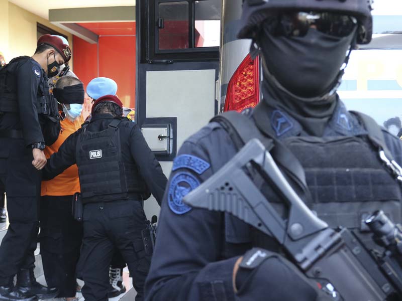 Densus 88 Anti Teror Pindahkan 22 Terduga Teroris